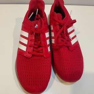 Adidas Mens athletic shoe red